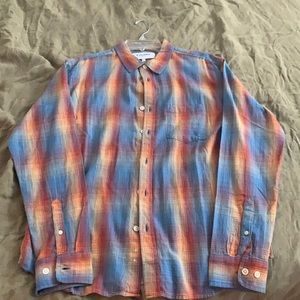 Large Corridor “Shadow Check - Space dye” shirt